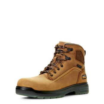 Ariat Turbo 6" Nepremokave Pracovná Boot Aged Bark | kgddkFb5
