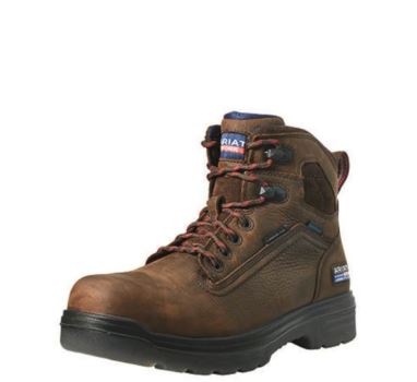 Ariat Turbo 6" USA Assembled Nepremokave Carbon Spicou Pracovná Boot Hnede | AZb0DRf5