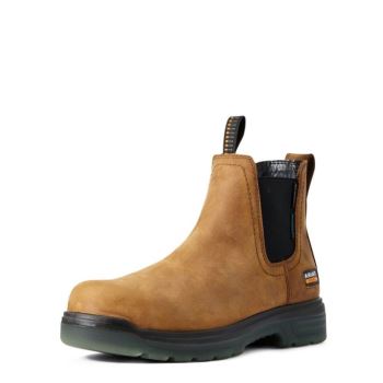 Ariat Turbo Chelsea CSA Nepremokave Carbon Spicou Pracovná Boot Aged Bark | 9knqTlAc