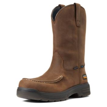 Ariat Turbo Moc Spicou Nepremokave Carbon Spicou Pracovná Boot Mocha | W6zeqQlt