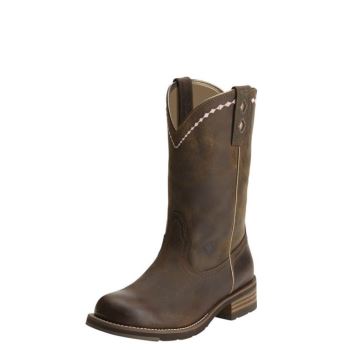 Ariat Unbridled Roper Western Boot Hnede | qvGUKUsL