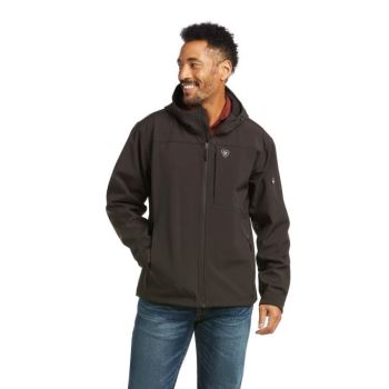 Ariat Vernon S Kapucňou Softshell Vody Resistant Jacket Espresso | LU8hquhu