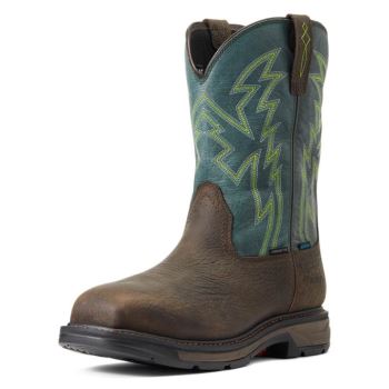 Ariat WorkHog XT BOA Nepremokave Carbon Spicou Pracovná Boot Hnede | 2VHmdb3i