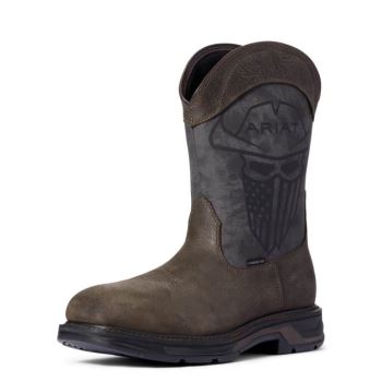 Ariat WorkHog XT Incognito Carbon Spicou Pracovná Boot Káva | ajMGDB7j
