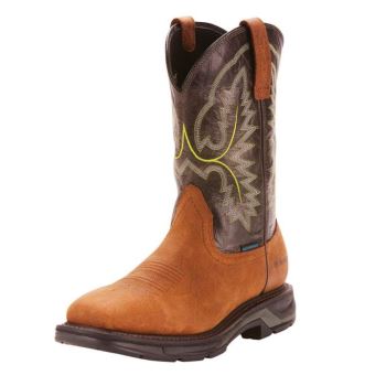 Ariat WorkHog XT Nepremokave Pracovná Boot Tumbled Bark | eHrRznQn