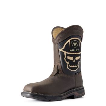 Ariat WorkHog XT VentTEK Bold Carbon Spicou Pracovná Boot Káva | Mcin7DUY
