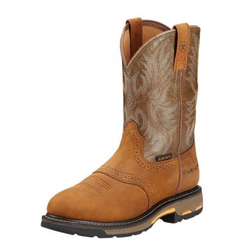 Ariat Workhog Pull-on Pracovná Boot Aged Bark | 0upRVHC8