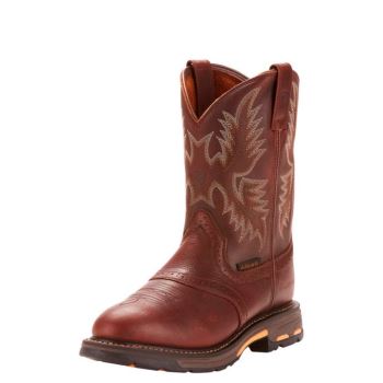 Ariat Workhog Pull-on Pracovná Boot Tmavo Meď | mhDLN0OU