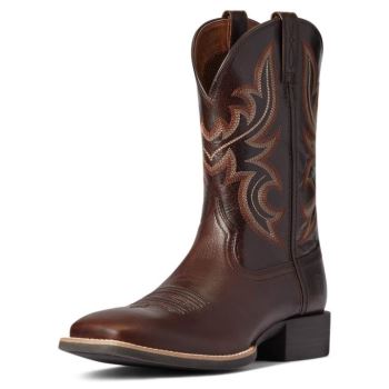 Ariat Športové Cow Country Western Boot Hnede | XzWAKjAZ