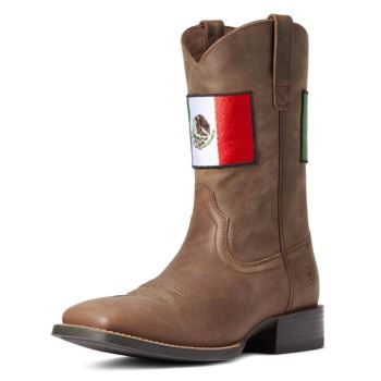 Ariat Športové Orgullo Mexicano II Western Boot Hnede | 8I1Mft1U