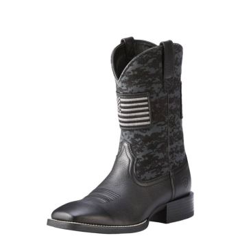 Ariat Športové Patriot Western Boot Čierne Hnede | UAk2wSJp