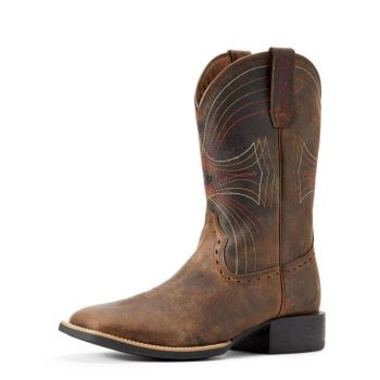 Ariat Športové Siroke Topanky Square Spicou Western Boot Hnede | VyicSMpp