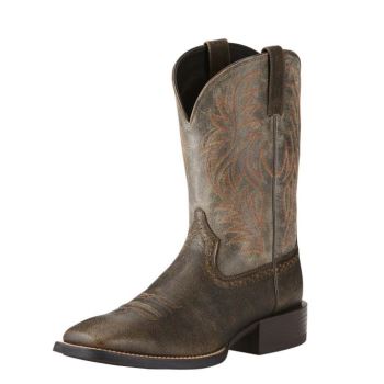 Ariat Športové Siroke Topanky Square Spicou Western Boot Hnede | fthpTwwL