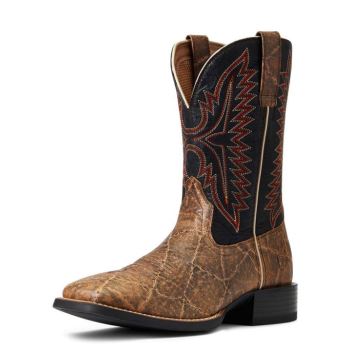Ariat Športové Smokewagon Western Boot Grizzly Elephant Print | Qu1tSmDu
